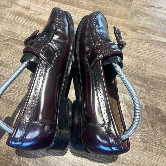 G.H. Bass Weejuns Bass Jeremy Shoes Mens 9 EE Burgundy Leather Tassel Loafers main image 16